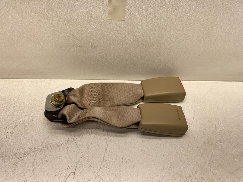 2003-2007 HONDA ACCORD LEFT AND CENTER REAR SEATBELT BUCKLE RECEIVER TAN OEM