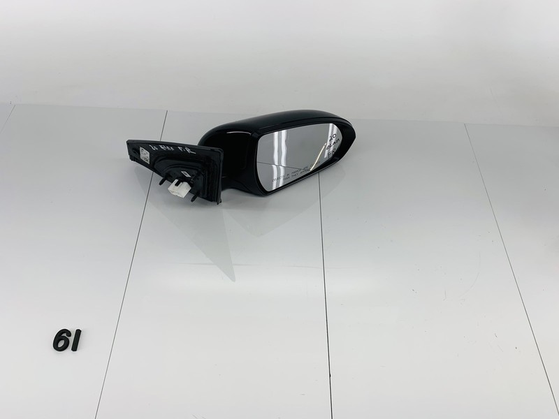 17-20 HYUNDAI ELANTRA RIGHT SIDE EXTERIOR VIEW MIRROR BLACK NOIR PEARL OEM
