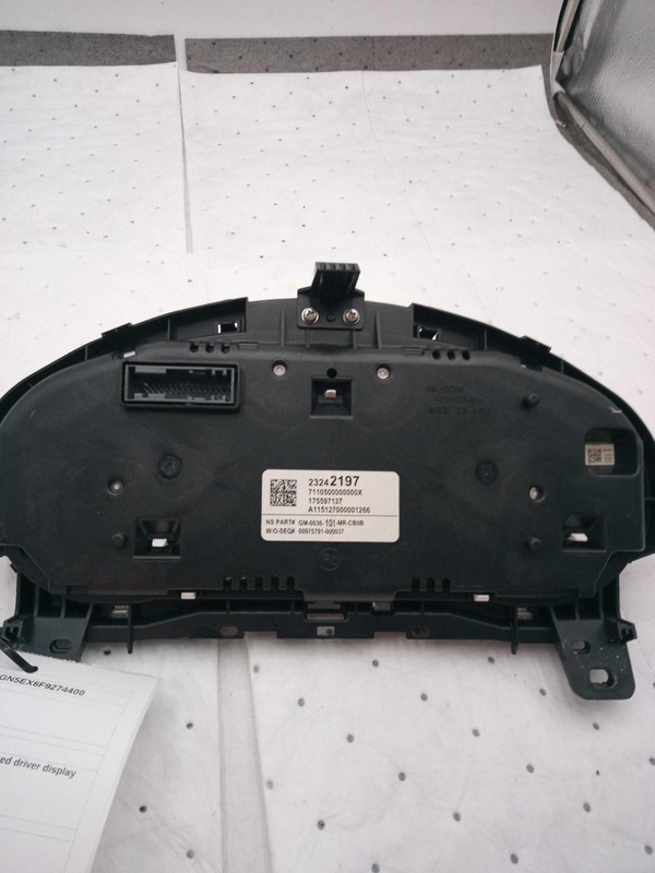 2015 Buick Regal Speedometer Gauge OEM White 116K Miles Warranty NJ25-27580