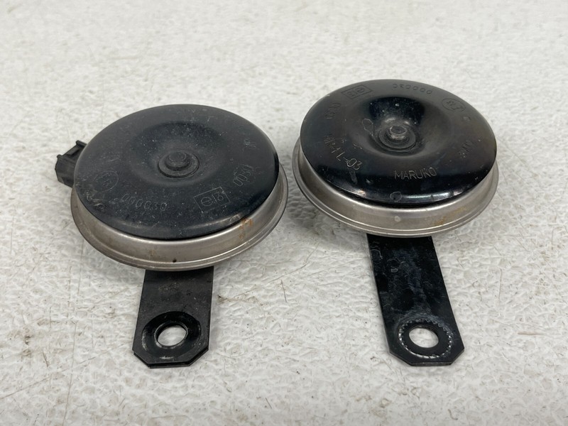 ⭐13-20 SCION FR-S 86 HIGH AND LOW TONE PITCH HORN SIGNAL SIREN SET OEM LOT2358