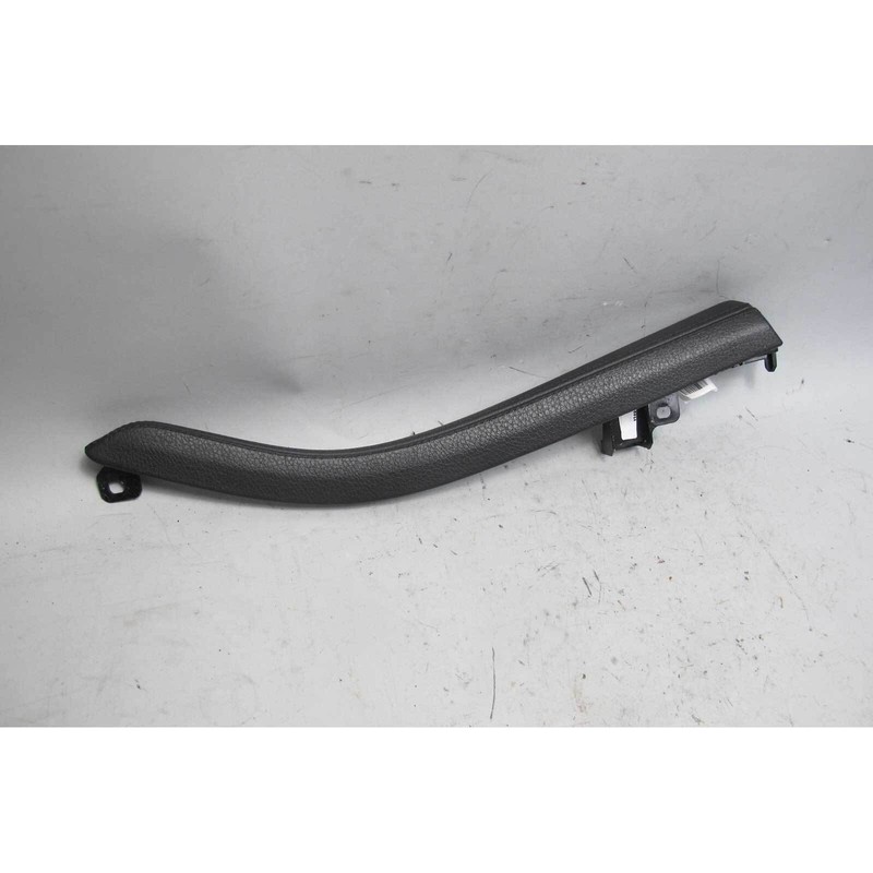 2011-2016 BMW F10 5-Series Front Center Console Armrest Strip Black Leather OEM