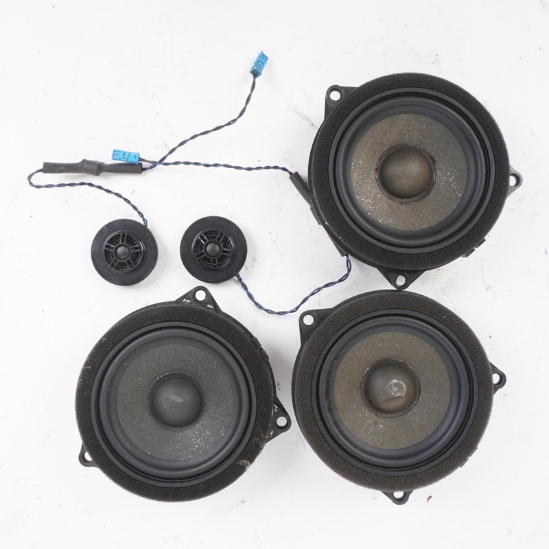 2019 - 2024 BMW 330i G20 Front Rear Door & Dash Audio Speaker Set OEM