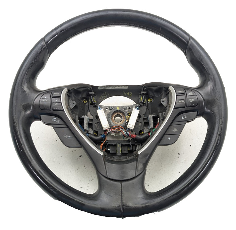 2009-2012 Acura TL Leather Steering Wheel w/ Paddle Shifters OEM