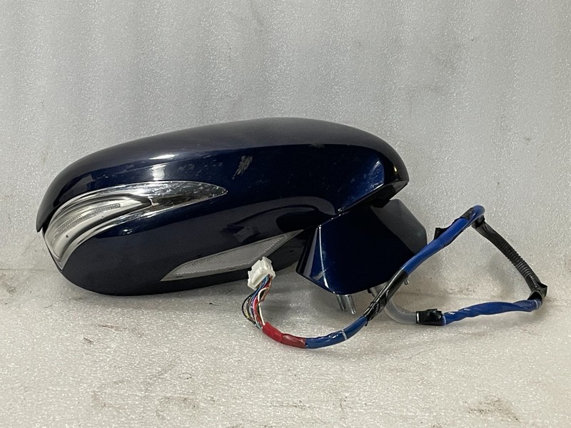 12 2012 LEXUS LS460 EXTERIOR SIDE VIEW POWER MIRROR BLUE RIGHT PASSENGER *DAMAGE