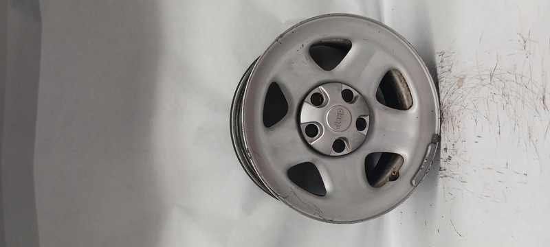 97-'06 JEEP WRANGLER Wheel 15x7 steel 5 spoke OEM Grade B