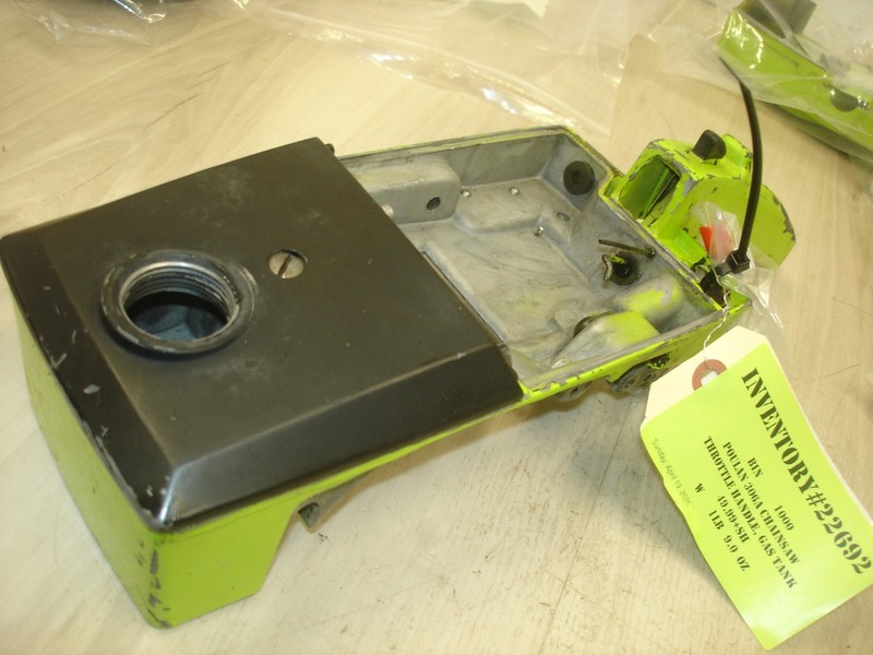 Poulan 306a throttlehandle fuel gas tank chainsaw part only
