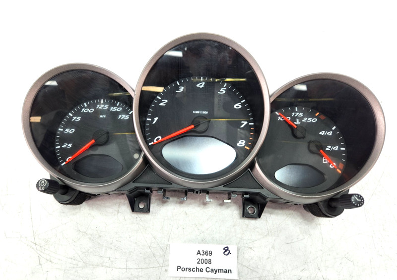 ✅ 05-08 OEM Porsche Cayman 987 Boxster Speedometer Instrument Cluster Gauge*