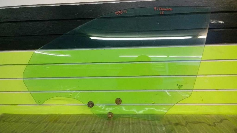 97 MITSUBISHI DIAMANTE ES SDN DRIVER LEFT FRONT WINDOW DOOR GLASS OEM 1333-11