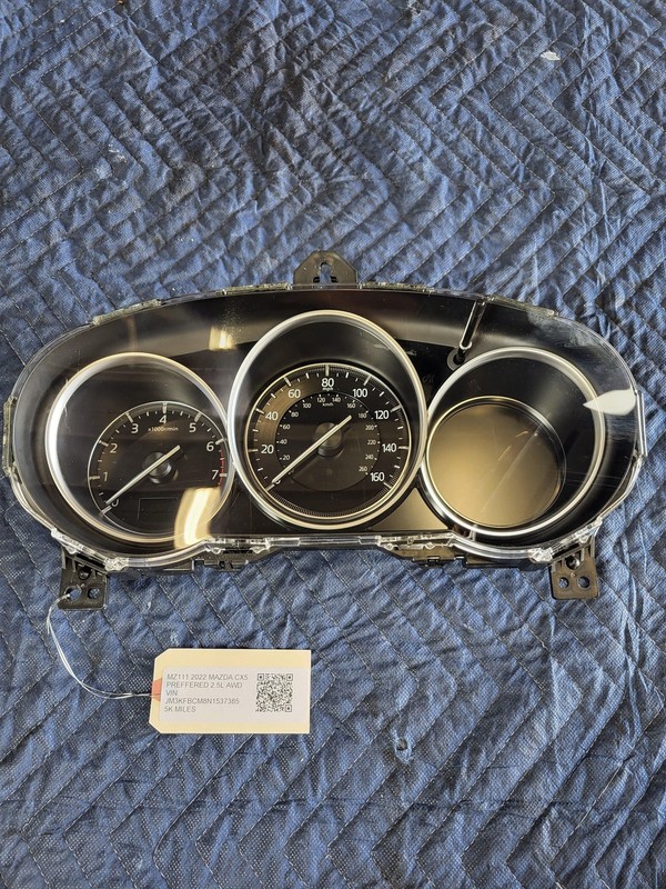 Used Oem Mazda Instrument Dash Panel Speedometer Cluster for 2022 CX-5 2.5L 5k