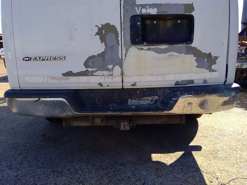 Rear Bumper Chrome Without Rear Park Assist Fits 96-24 EXPRESS 2500 VAN 589877