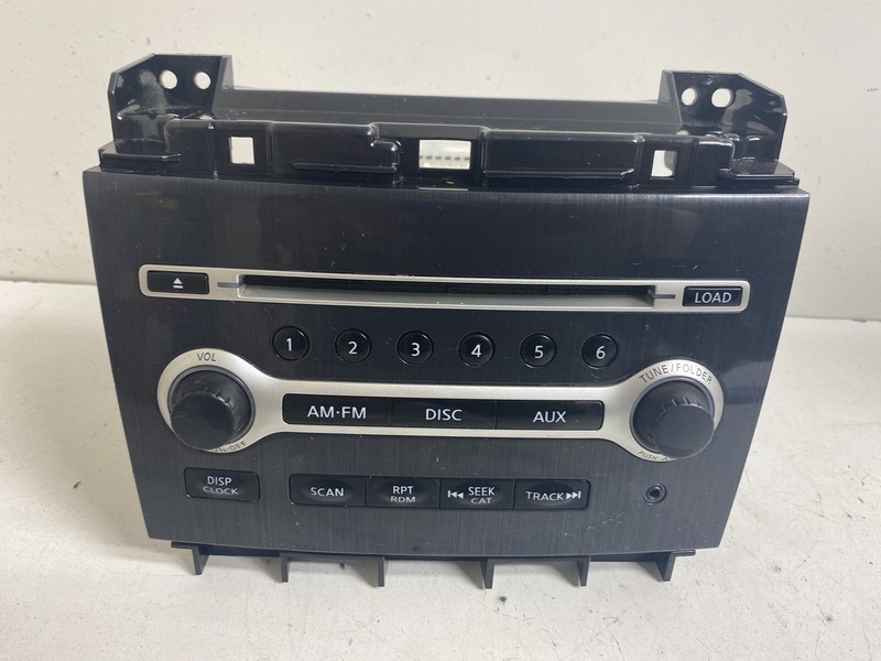 2012-2014 Nissan Maxima S NON-NAV Radio Stereo Dark Wood Trim Disc CD Player Oem