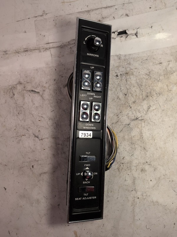 85-93 Cadillac Sedan Deville OEM Master Mirror Seat Window Switch Assembly OEM