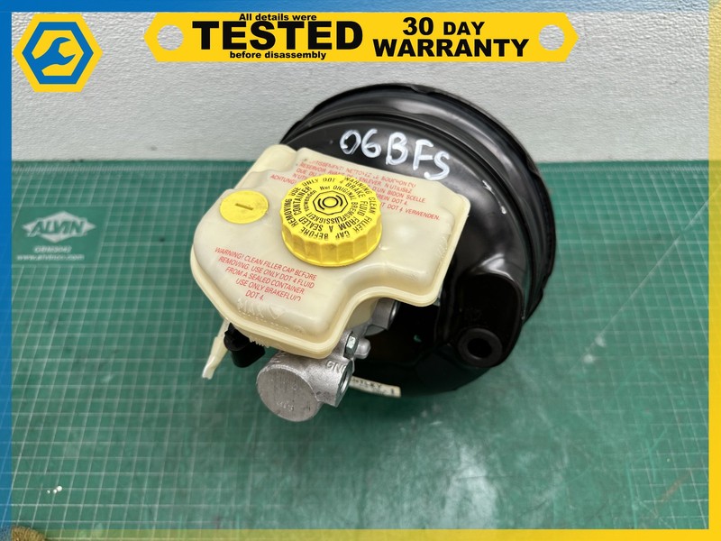 06-12 BENTLEY Flying Spur POWER BRAKE MASTER CYLINDER W/ BOOSTER OEM