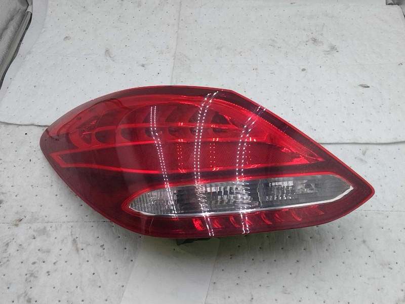 2016 Mercedes-Benz C-Class Left Tail Light Assembly Blue OEM 189750 134K Miles