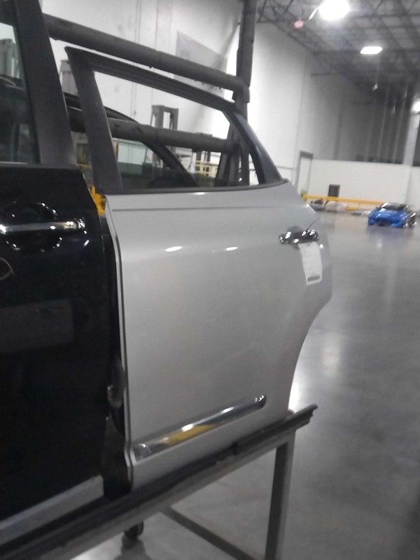 2012 Nissan Rogue Left Rear Door Silver OEM 4DR SUV 107K Miles - Used