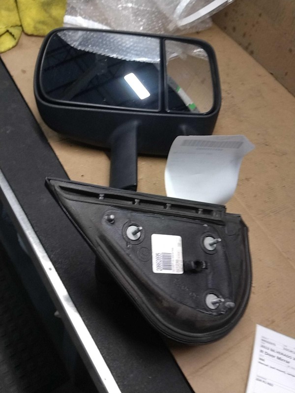 2013 Chevrolet Silverado 3500 Pickup Right Door Mirror Red 429856 159k Miles