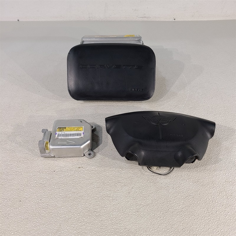 97-98 Corvette C5 Air Bag Set Driver Passenger Airbag Module Aa7496