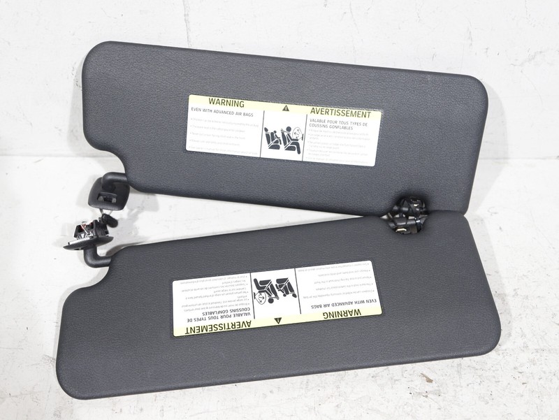 OEM 20-24 BMW F44 GC 228I M235I LEFT RIGHT SUN VISOR VISORS SUNVISORBLACK SET