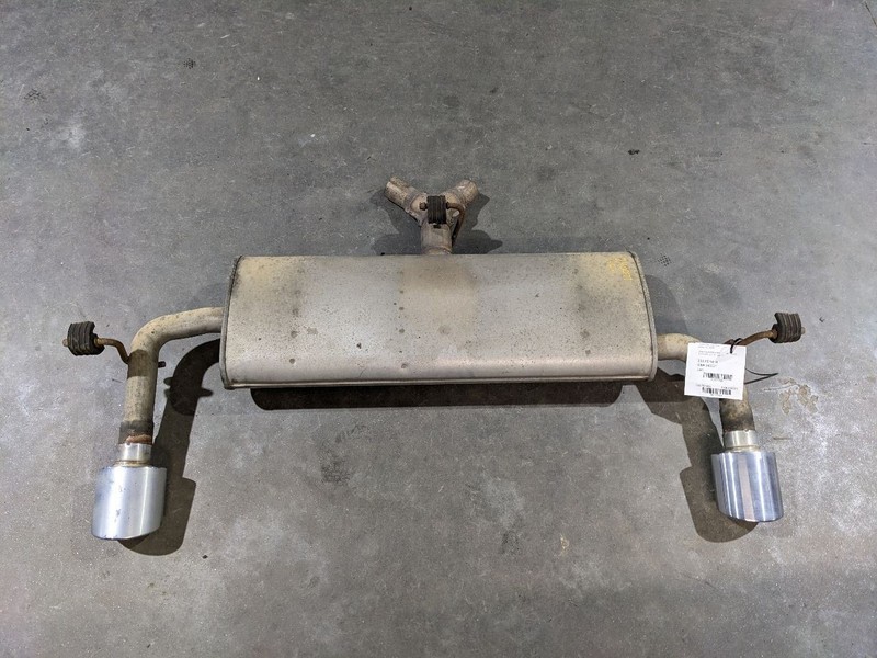 2011-2014 FORD EDGE FWD 3.7L REAR EXHAUST RESONATOR MUFFLER ASSEMBLY, OE 1177593