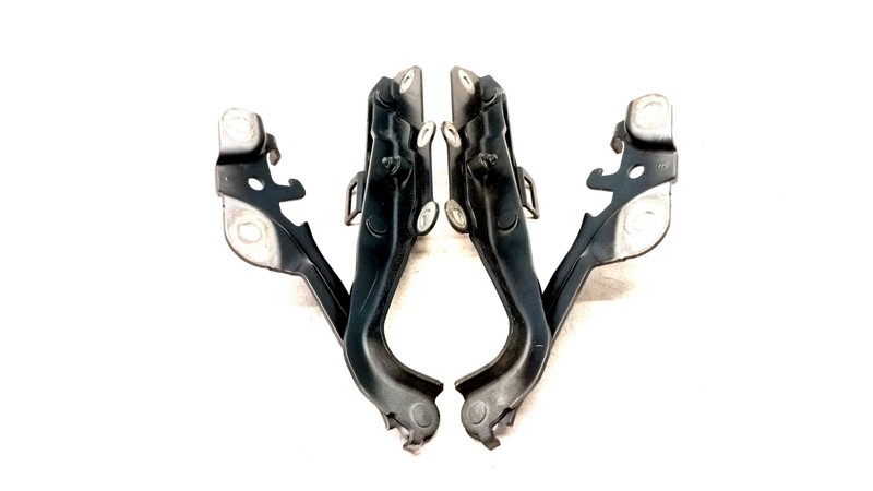 10-19 JAGUAR X351 XJ XJL XJR XJR575 HOOD HINGE SUPPORT SET LEFT RIGHT OEM 031225