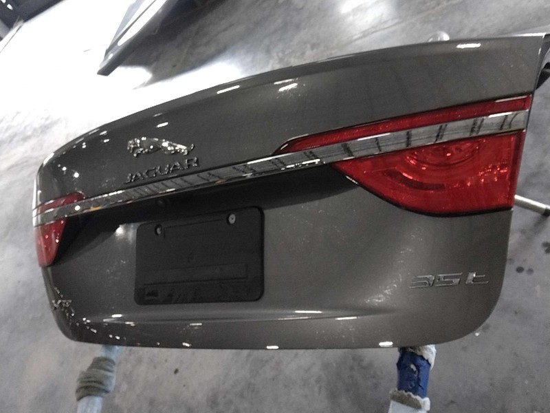 2016 Jaguar XF Deck Lid Trunk Lid Grey OEM C2C41731 4DR Sedan Used