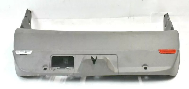 10-13 Porsche Panamera Rear Trunk Inside Hatch Lower Trim Panel Cover Gray OEM