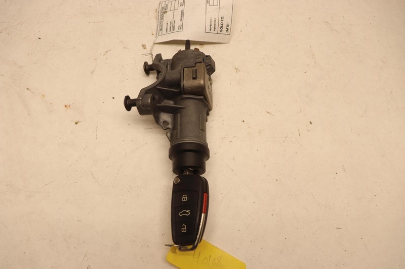 2007-2008 AUDI RS4 ENGINE IGNITION LOCK CYLINDER W/ KEY FOB OEM