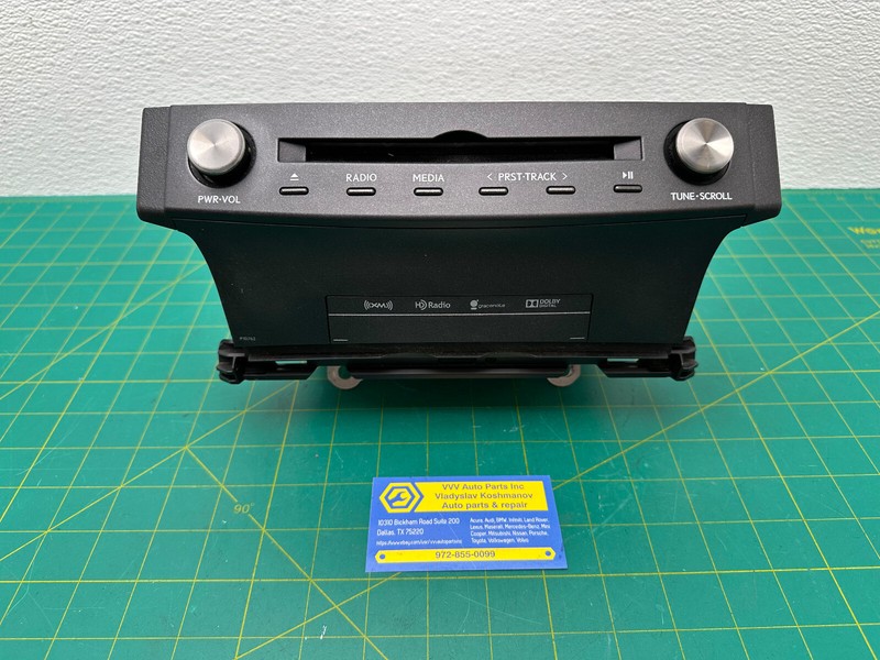 15-17 LEXUS RC350 AM FM CD PLAYER RADIO RECEIVER CONTROL MODULE OEM