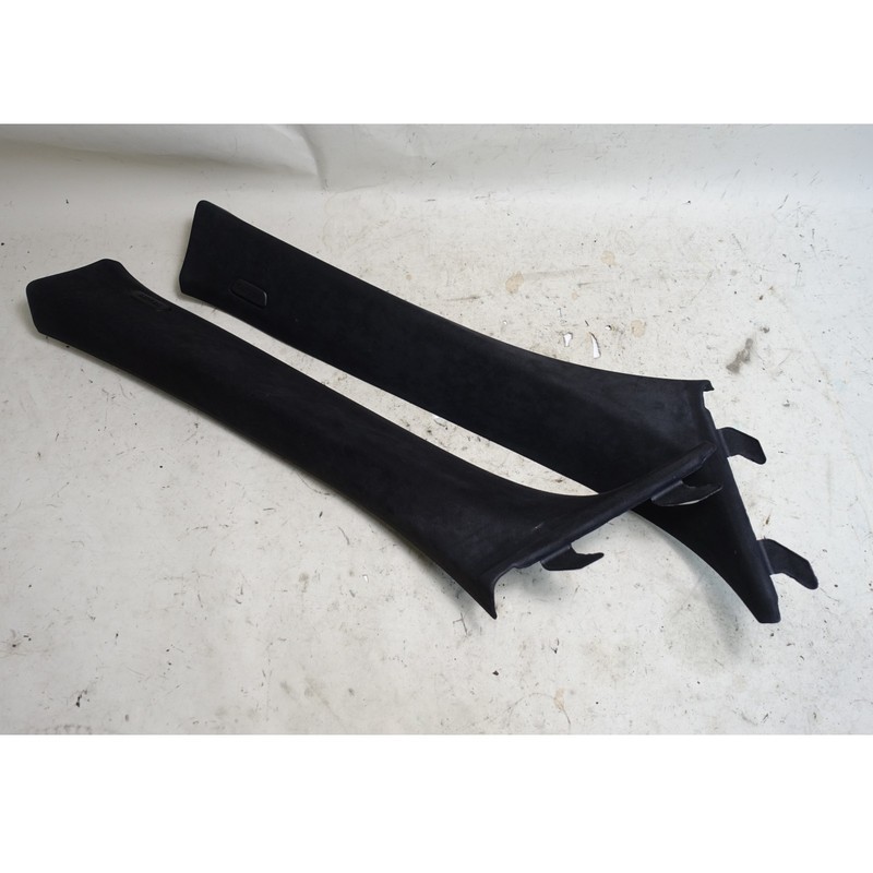 17-23 BMW G30 5-Series F90 M5 A- Pillar Covers Anthracite Alcantara Black OEM