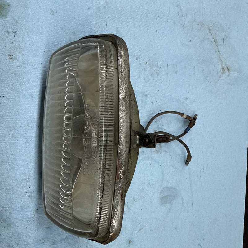 1973 Snojet Sno Jet SST 440 433 vintage snowmobile Headlight