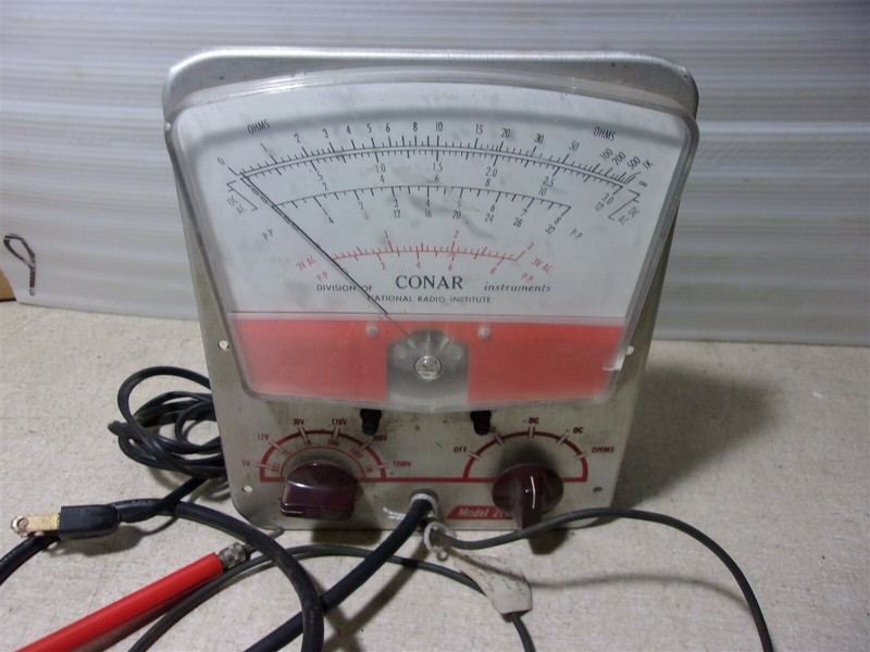 Conar Model 211 Vintage Tube Tester Meter *FREE SHIPPING*