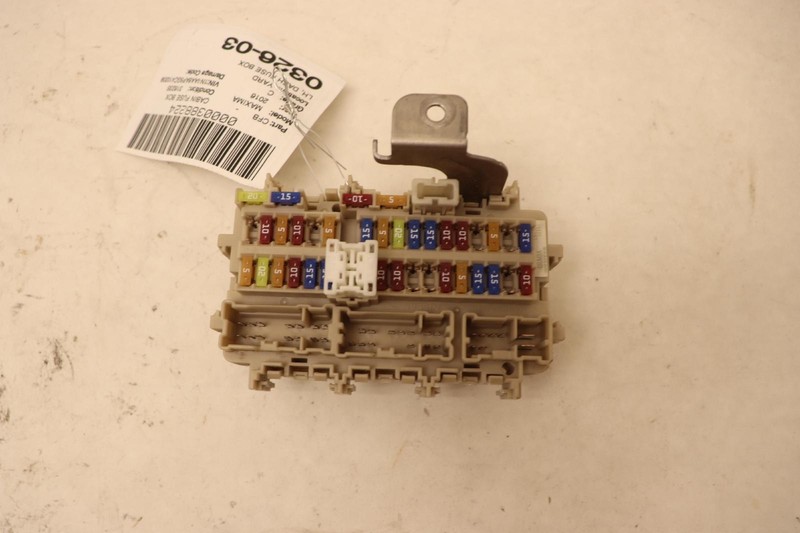 2016-2018 NISSAN MAXIMA LEFT DASH CABIN POWER JUNCTION FUSE BOX RELAY OEM