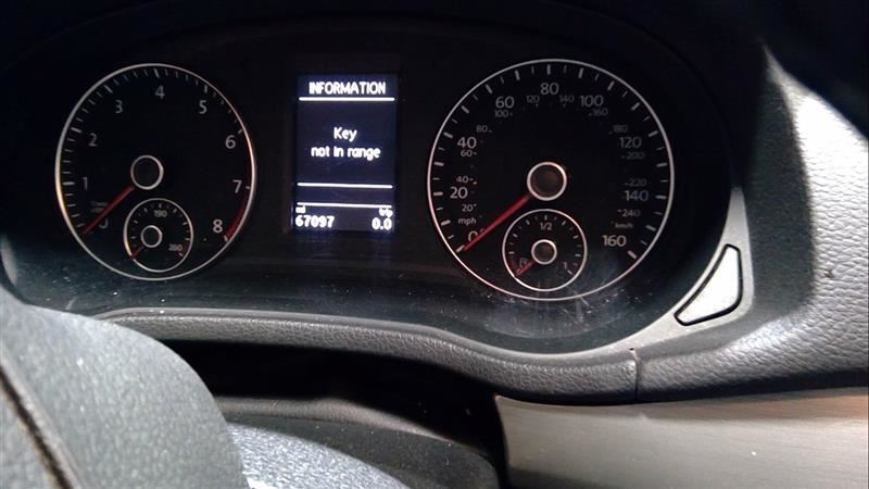 Speedometer Cluster MPH US Market Opt 9Q5 Fits 13-14 PASSAT 3196292