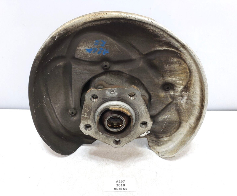 ✅18-23 OEM Audi A5 S4 S5 AWD Rear Right Passenger Side Spindle Knuckle Wheel Hub