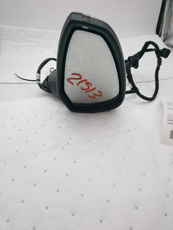 2018 AUDI S5 Left Door Mirror Assembly Black Blemishes 101K Miles OEM