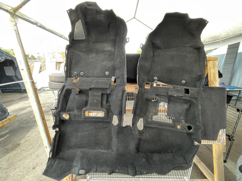 2011–2017Lexus CT200h Complete Interior Floor Carpet Black 58510-76050 OEM
