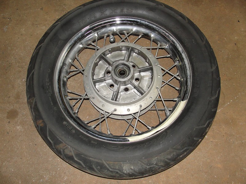 1998 SUZUKI LS 650 SAVAGE REAR WHEEL RIM TIRE LS650 98