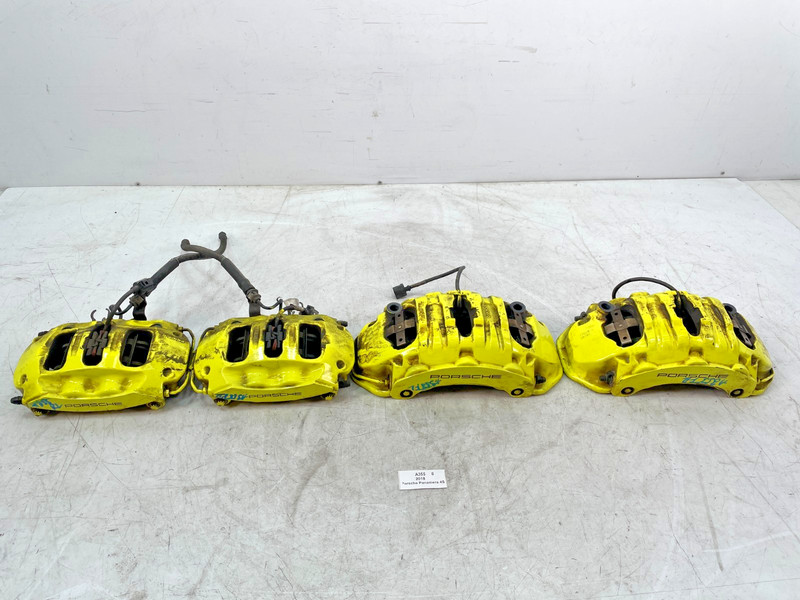 ✅ 17-24 OEM Porsche Panamera 4S 971 Front Rear Right Left Brake Caliper Brembo