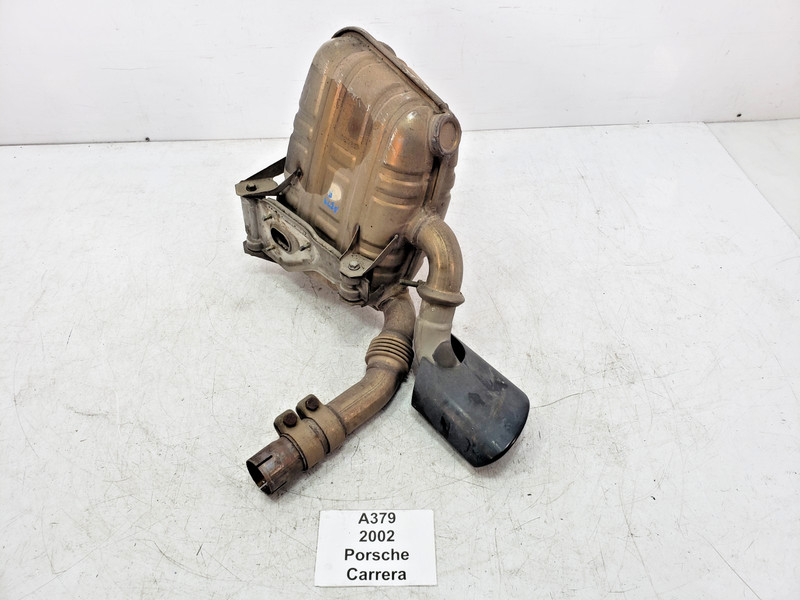 ✅ 02-04 OEM Porsche Carrera 911 996 Rear Passenger Side Muffler Exhaust