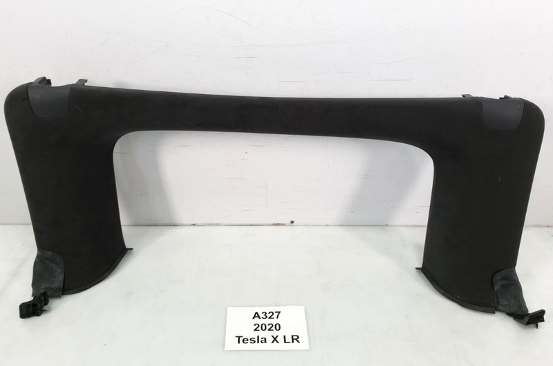 ✅ 16-20 OEM Tesla Model X Rear Left Driver Falcon Door Upper Alcantara Trim