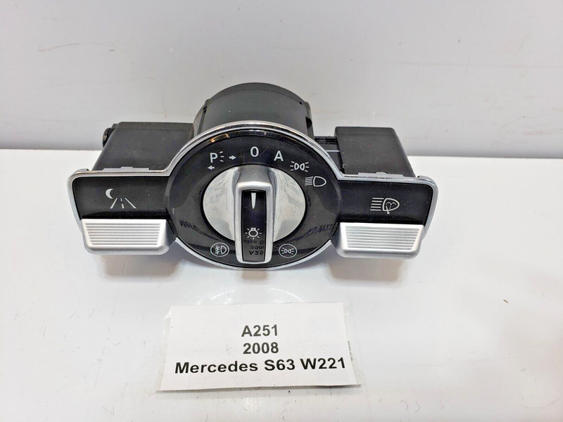 ✅ 07-14 OEM Mercedes W221 S550 S600 S63 AMG Headlight Switch Control Module *