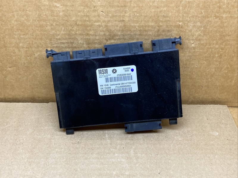 Chrysler Dodge Jeep Power Seat Control Memory Module 05026616AD P05026616AD