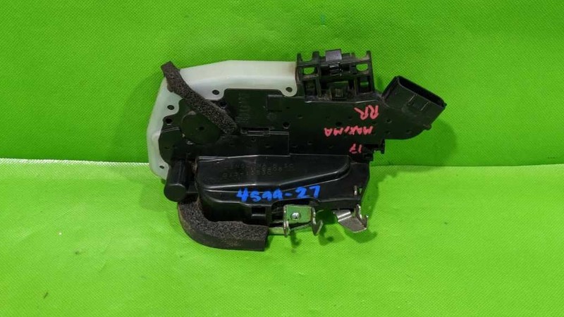 16-20 MAXIMA PASSENGER RIGHT REAR DOOR LOCK LATCH ACTUATOR OEM 4599-27