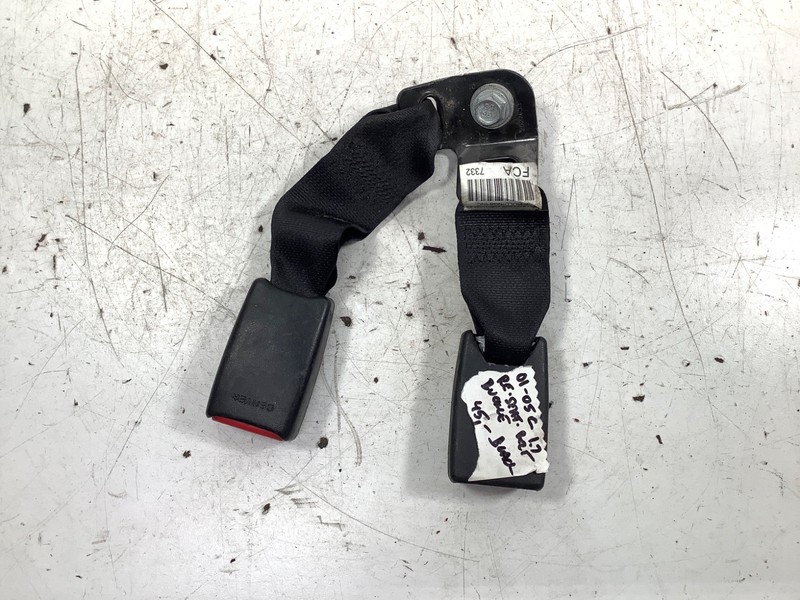 01-05 Honda Civic 1.7L Rear Seat Belt Buckle Black 04823-S5A-A00ZA OEM
