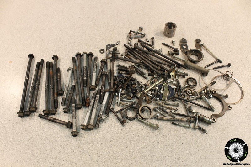 1984 Honda V65 Sabre VF1100S MISCELLANEOUS NUTS BOLTS ASSORTED HARDWARE VF 1100