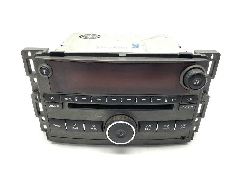 Radio Receiver AM-FM-CD-MP3 Opt US9 15836049 Fits 2006 Pontiac Solstice 82645