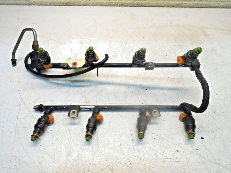 H3 OMC 5.0L Fuel Rail & Injector Assembly 0987667 0987669 0987618