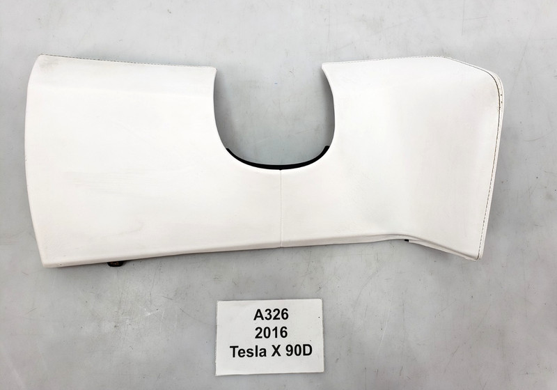 ✅ 16-20 OEM Tesla Model X S Front Left Driver Side Lower Dash Trim Cover White
