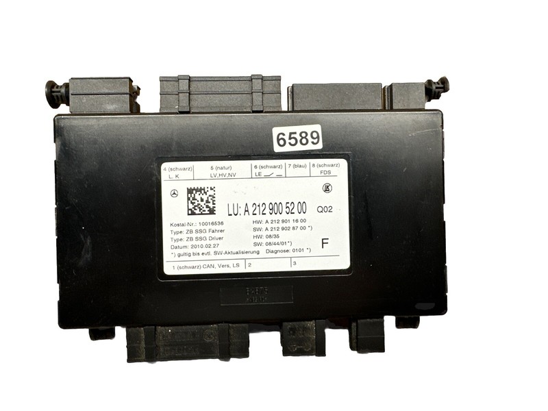 ✅ 08-18 Mercedes W207 E350 C250 SLK250 Seat Control Module Front Left Side OEM ✅