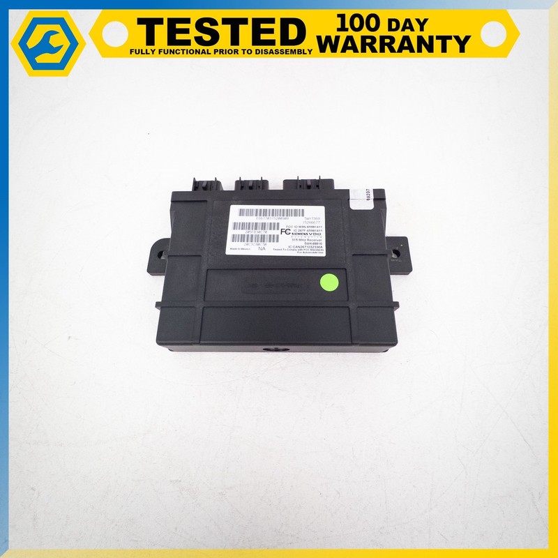 05-07 CHEVROLET CORVETTE C6 XLR REMOTE CONTROL DOOR LOCK RECEIVER MODULE OEM